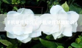 手机硬件知识（手机硬件基础知识）