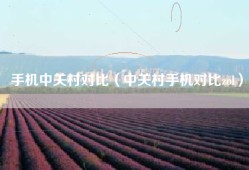 手机中关村对比（中关村手机对比zol）