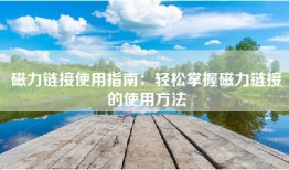 磁力链接使用指南：轻松掌握磁力链接的使用方法