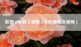 联想A5手机（联想a5手机换电池视频）