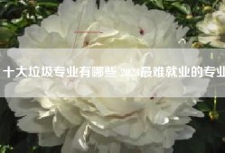 十大垃圾专业有哪些 2023最难就业的专业