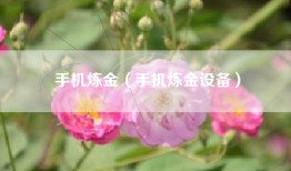 手机炼金（手机炼金设备）