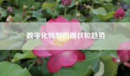 数字化转型的现状和趋势
