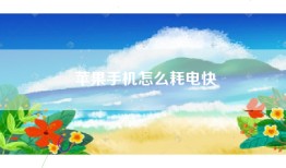 苹果手机怎么耗电快