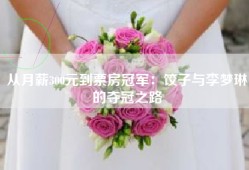 从月薪300元到票房冠军：饺子与李梦琳的夺冠之路