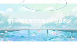 专利申请官费及代理费大概要多少