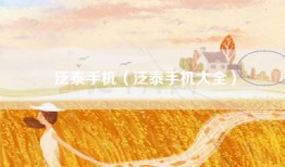 泛泰手机（泛泰手机大全）