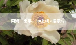 周鸿祎出手，360上线AI搜索App