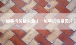 一加手机价格大全（一加手机价格图片）