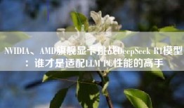 NVIDIA、AMD旗舰显卡挑战DeepSeek R1模型：谁才是适配LLM PC性能的高手