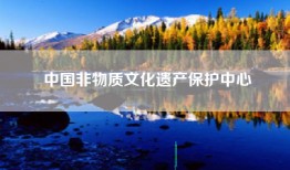 中国非物质文化遗产保护中心