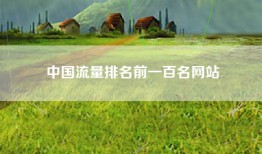 中国流量排名前一百名网站