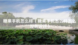 糖果手机怎么样（糖果手机怎么样怎么没听说过）