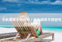 手机接收不到信号（手机接收不到信号怎么解决）