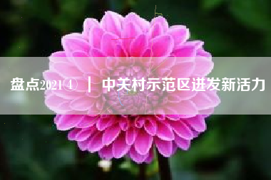 盘点2021④ | 中关村示范区迸发新活力
