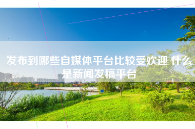 发布到哪些自媒体平台比较受欢迎 什么是新闻发稿平台